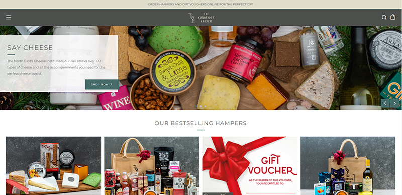 Shopify site for Corbridge Larder