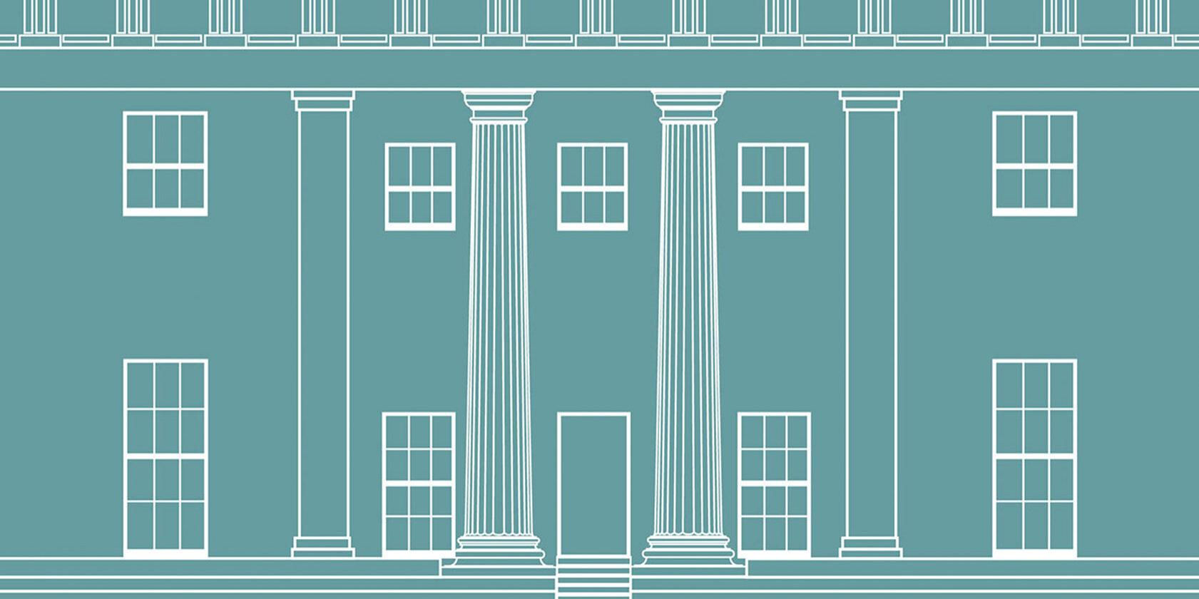 Graphic design for English Heritage's Belsay Hall