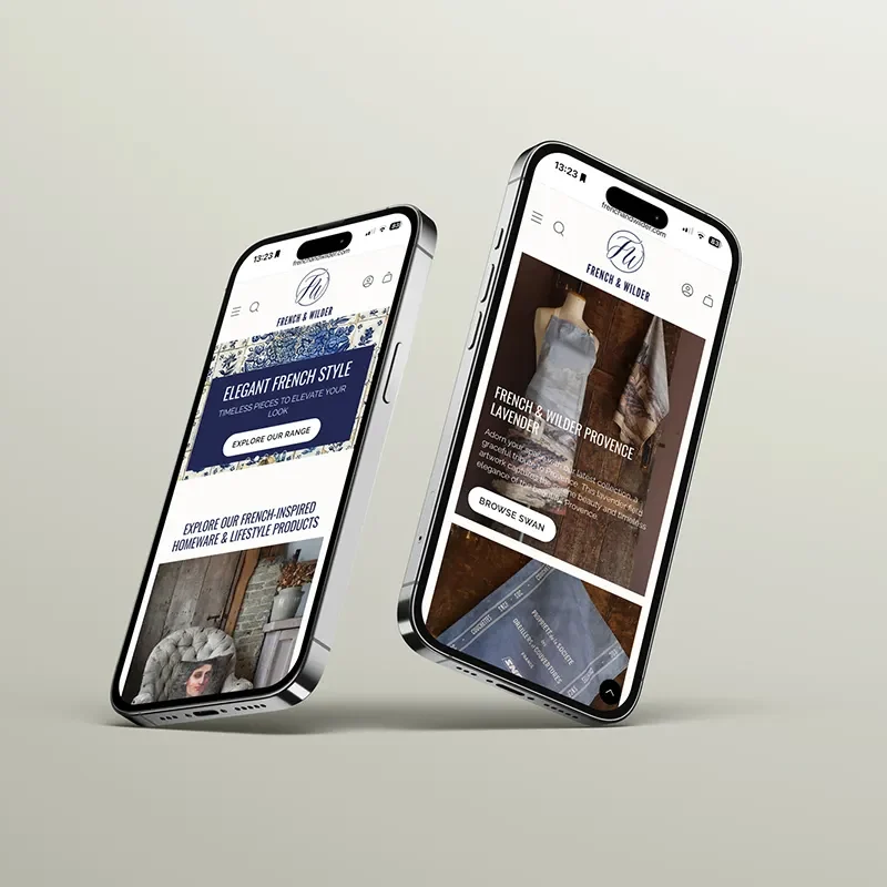 French-Wilder-Mobile-Shopify-Website